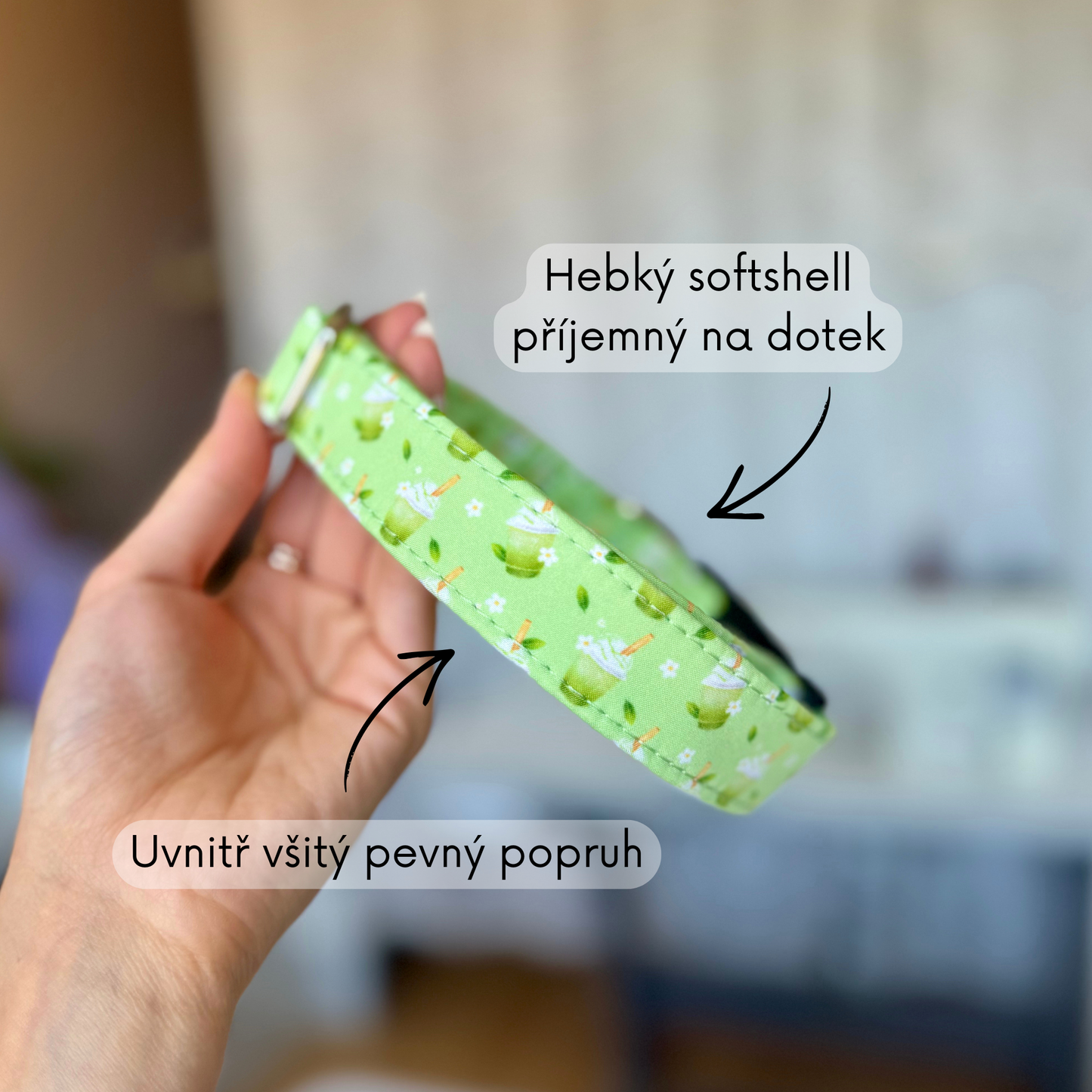 Obojek Matcha