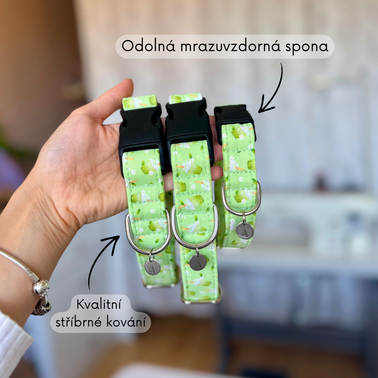Obojek Matcha